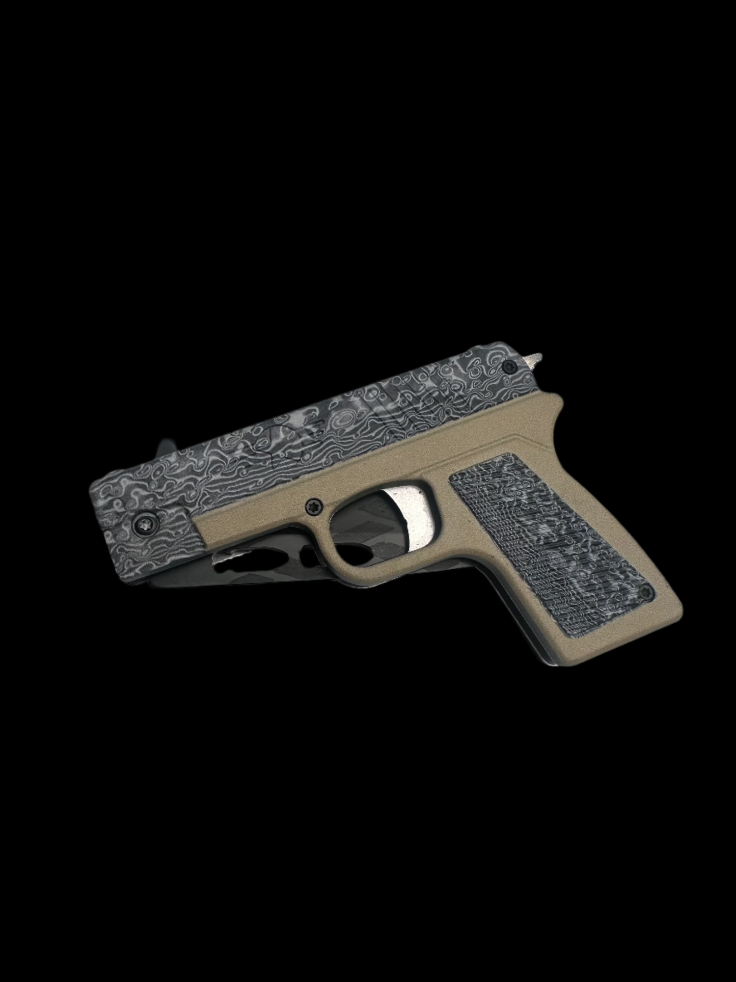 Pistol Folding knife