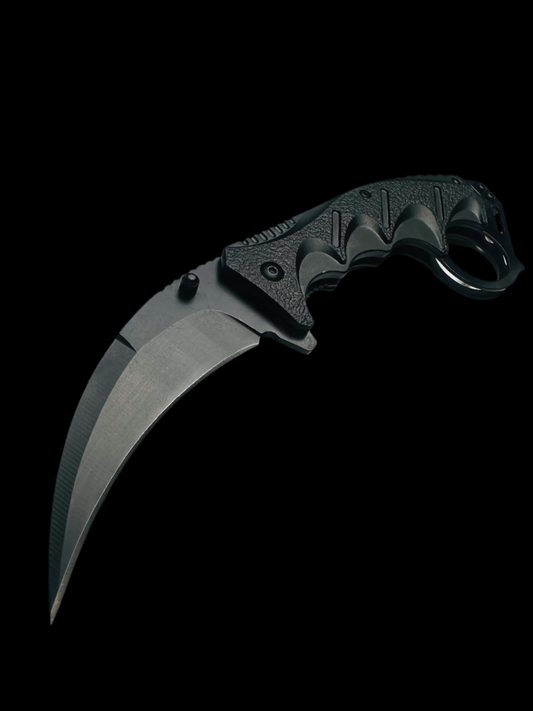 Black Karambit Style Knife