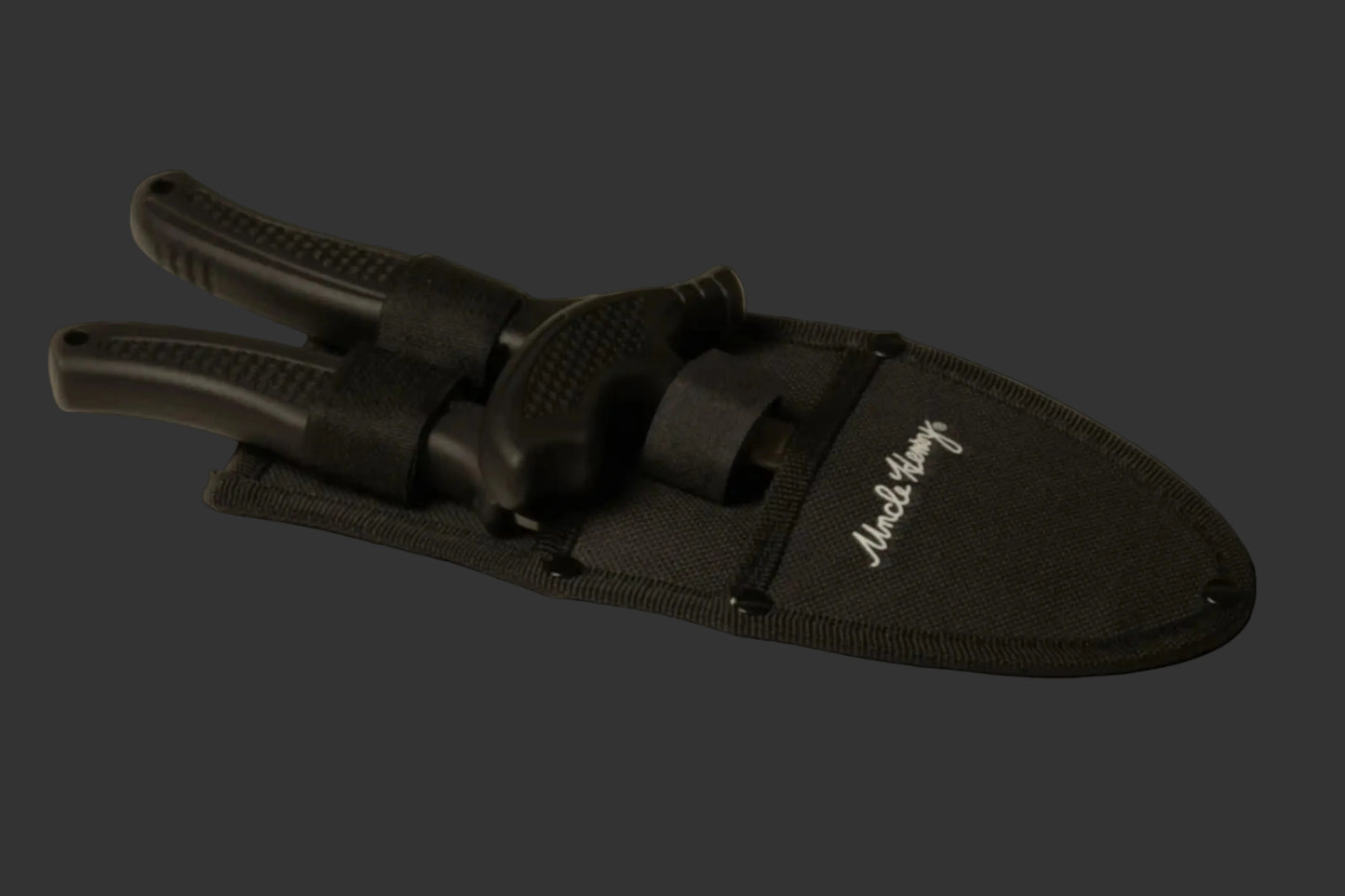 Black Handle Hunting Game Set