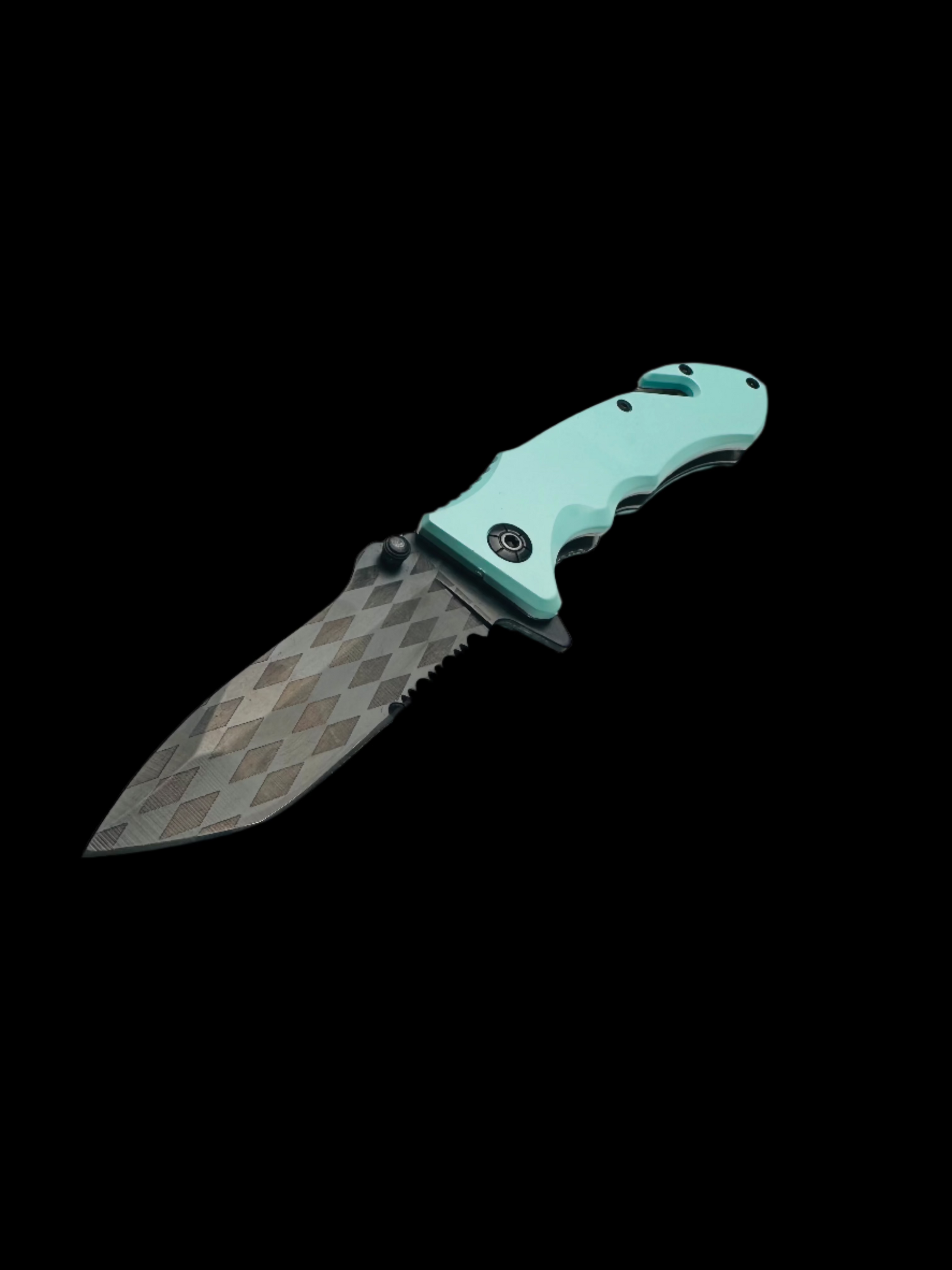 Custom Engraved Rescue Knife
