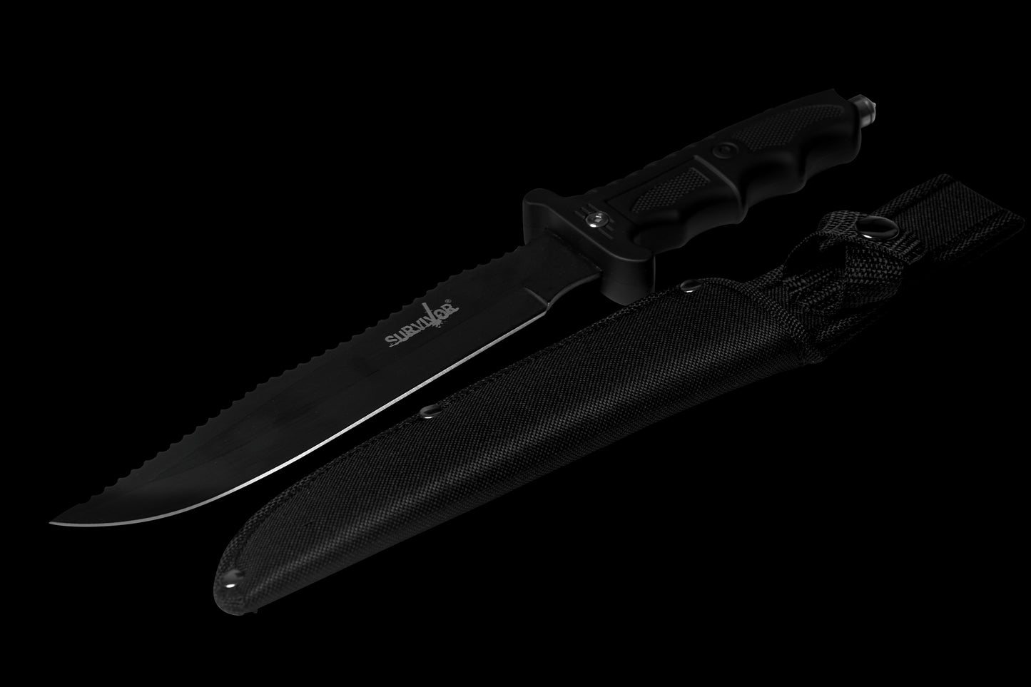 Survivor HK-718 Outdoor Fixed Blade Knife 13-Inch Overall