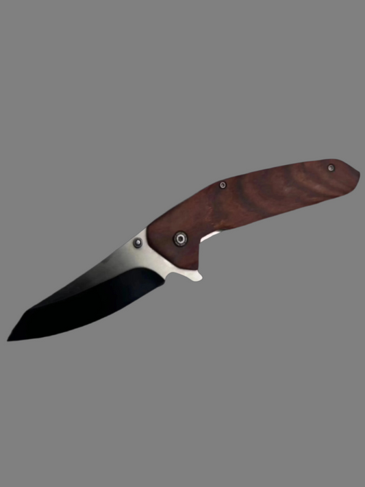 Wood Handle Folding Knife