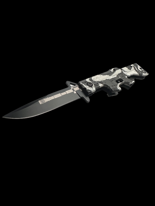 M16 Camo Folding Knife